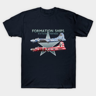 Formation Ships B-17 Flying Fortress T-Shirt